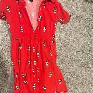 Red Mickey Mouse Dress